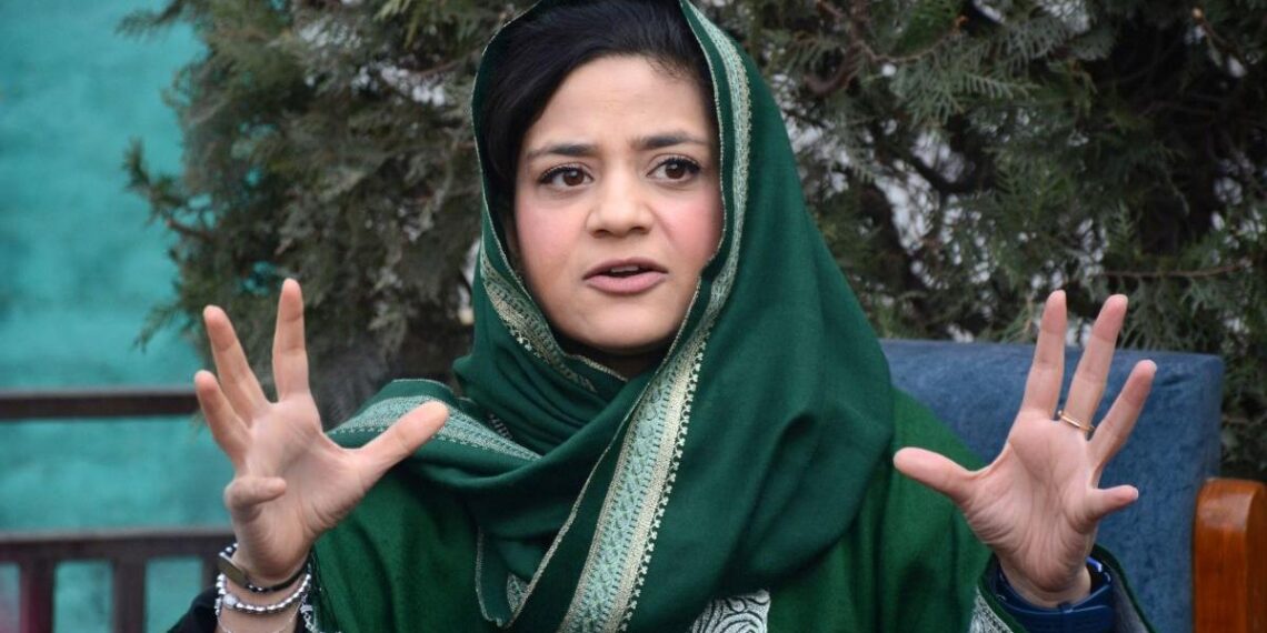 Same Story since 1996: NC ‘hands over’ J&K’s power again, Says Iltija Mufti