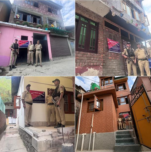 10 properties worth approximately ₹8 Cr belonging to drug peddlers seized In Srinagar: Police
