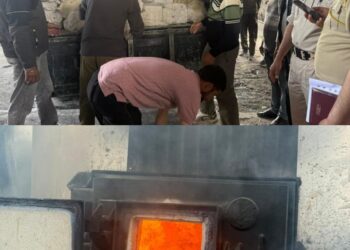 Over 1,000 Kg Narcotics Destroyed in Anantnag: Police