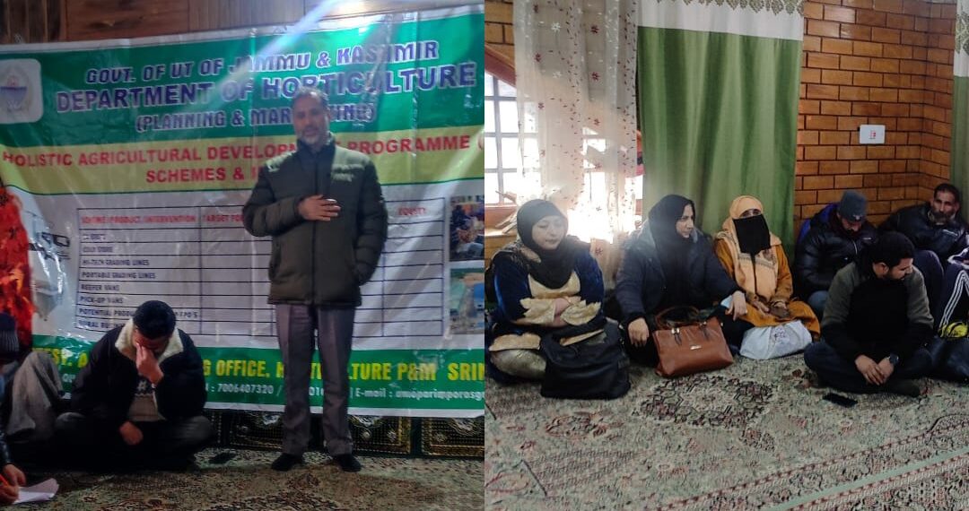 Awareness Camp on Agriculture Schemes Held at Panzenara, Srinagar