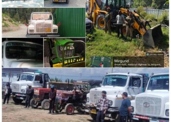 11 Vehicles Seized During Anti-Illegal Mining Drive in B’la, G’bal : Police