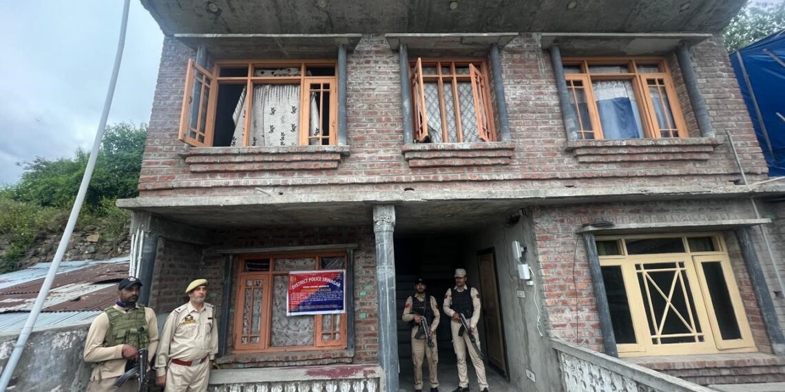  ₹1.20 Crore Drug Property Attached in Srinagar: Police