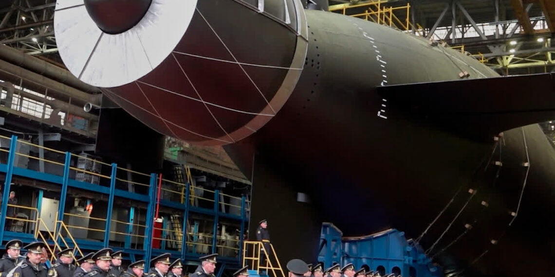 Russia Launches ‘Khabarovsk’ Nuclear Submarine, Carrier for ‘Doomsday Missile’