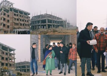 DC B’gam Inspects Progress of Works at 125-Bedded