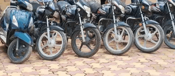 13 Motor Bikes, 5 Vehicles Seized For Traffic Violations, 2 Tractors Seized For Illegal Mining: Police