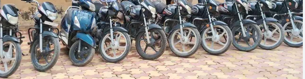 13 Motor Bikes, 5 Vehicles Seized For Traffic Violations, 2 Tractors Seized For Illegal Mining: Police