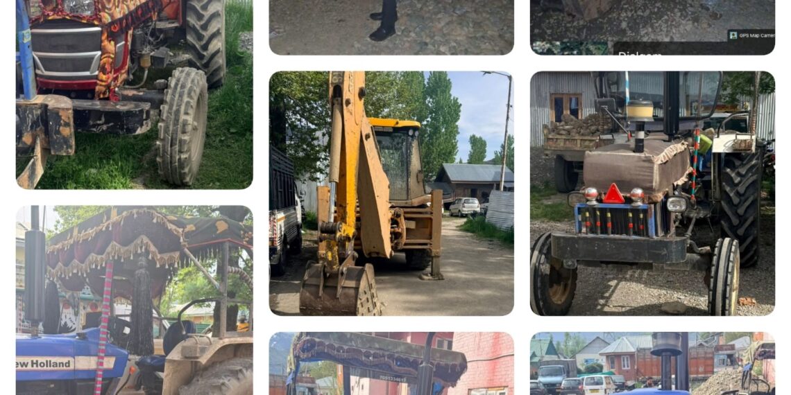 14 Vehicles Seized in Crackdown on Illegal Mining Across Valley