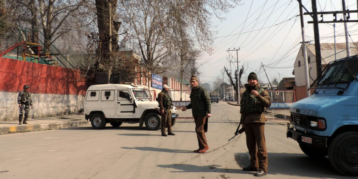 Authorities restrain the moment on famous Gupkar road in Srinagar