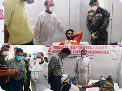 17 INF Brigade Nowgam organized blood donation camp
