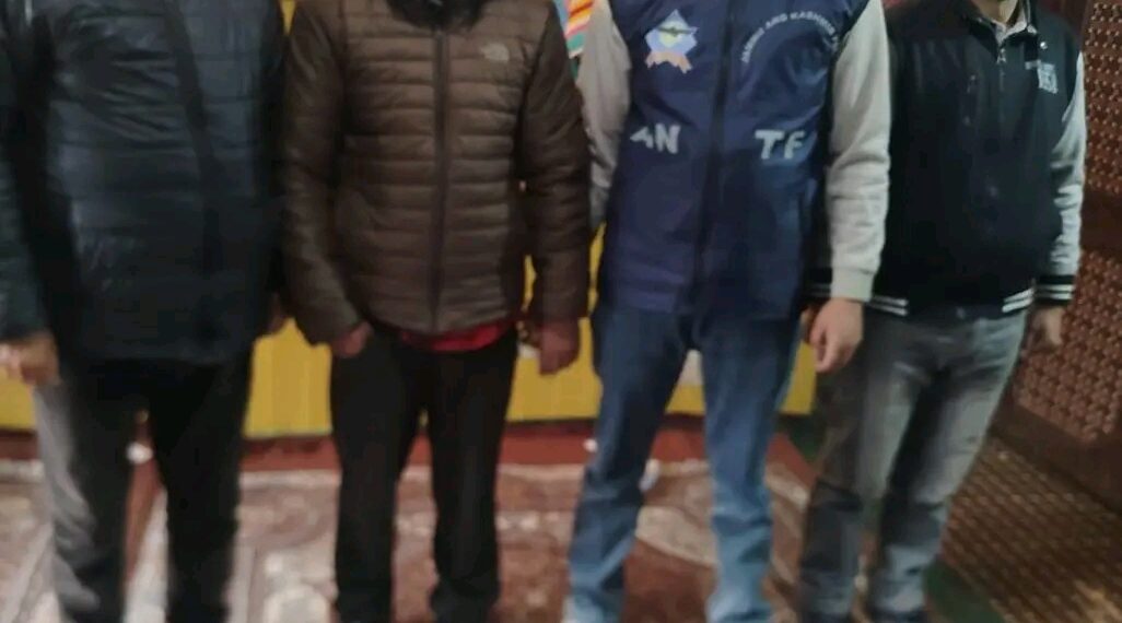 ANTF Kashmir recovers Heroin at Barzulla Srinagar