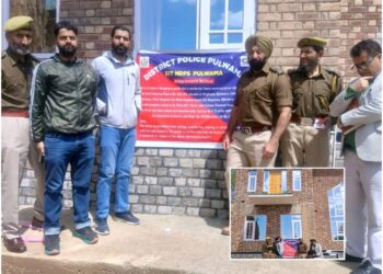 Property worth lakhs attached in NDPS case in Pulwama: Police