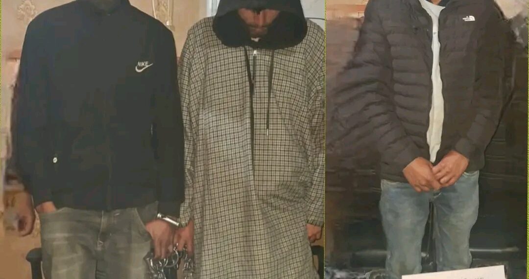 Three drug peddlers arrested in Sopore