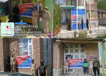 Police freeze 4 Drug-Linked Houses worth Rs 2.25 Cr under NDPS Act in Anantnag 