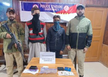 Two gamblers held in Ganderbal