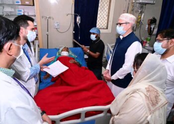 CM Omar Abdullah visits Udhampur Accident victims, Assures full support