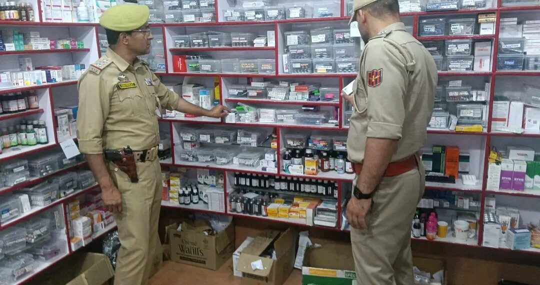 Police intensify Inspection of Chemist Shops across Srinagar district 