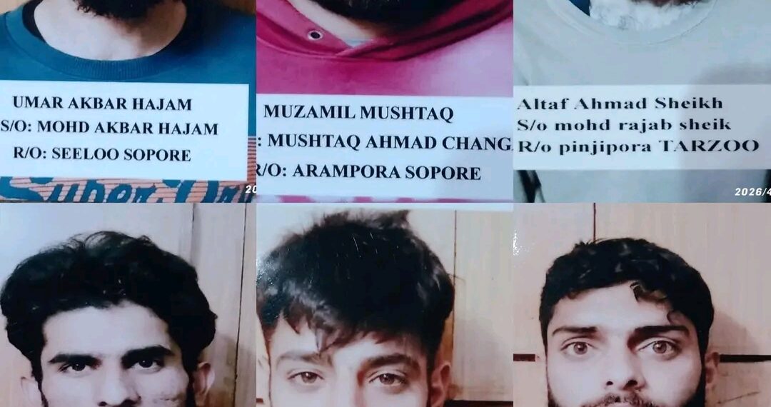 Six booked under PSA for Vandalism during Student protest in Sopore