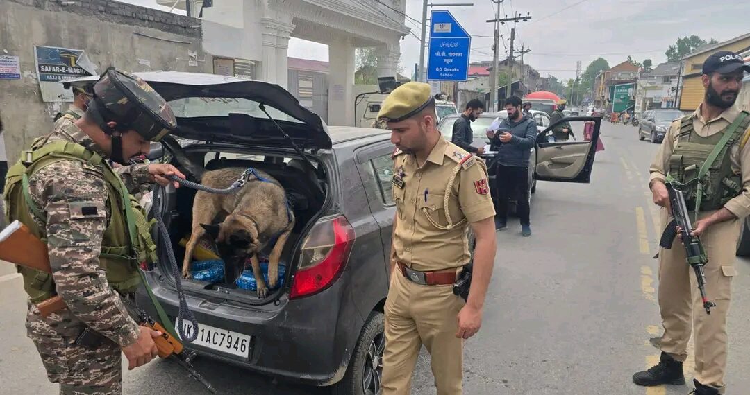 Police deploy Sniffer Dog Squad to combat Drug Menace in Srinagar 