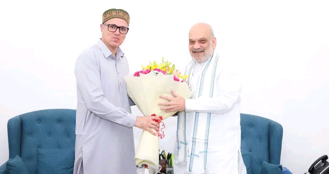 CM Omar Abdullah meets Amit Shah, Discusses Statehood, Reservation, Security Situation In J&K