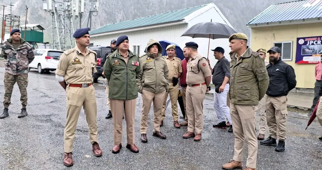 IGP Kashmir Reviews Security and Logistical Arrangements at Baltal Base Camp for Amarnath Yatra-2026