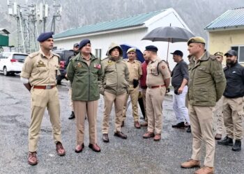 IGP Kashmir Reviews Security and Logistical Arrangements at Baltal Base Camp for Amarnath Yatra-2026