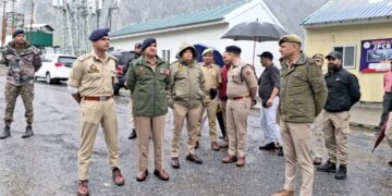 IGP Kashmir Reviews Security and Logistical Arrangements at Baltal Base Camp for Amarnath Yatra-2026