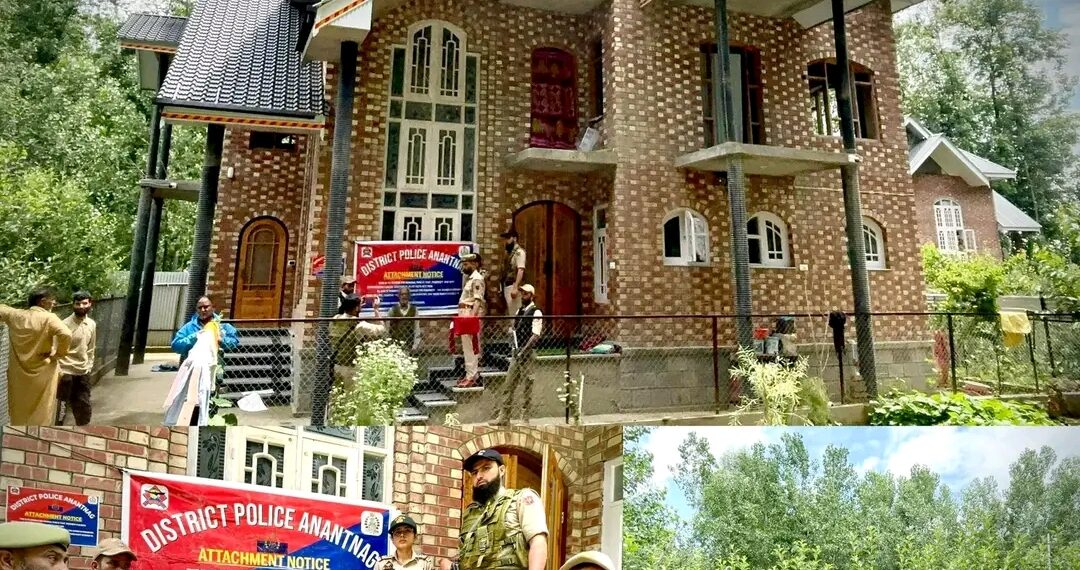 J&K Police attach property worth ₹70 lakh under NDPS Act in Anantnag