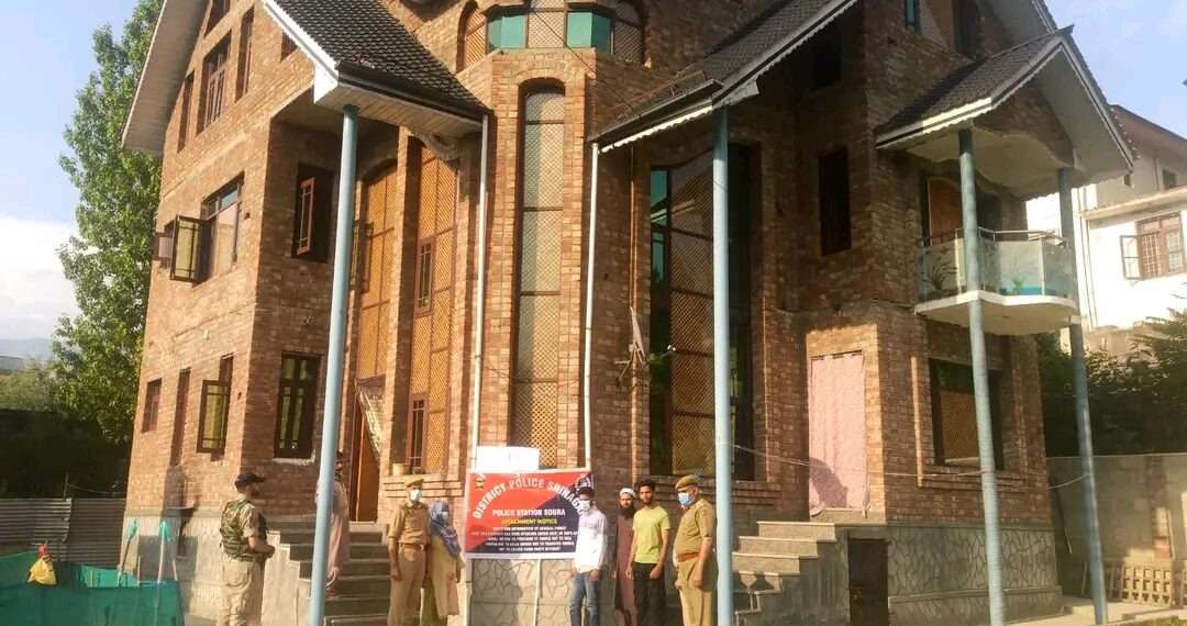 Police attach Properties Worth ₹3.5 Crore of Drug Peddlers Under NDPS Act in Srinagar 