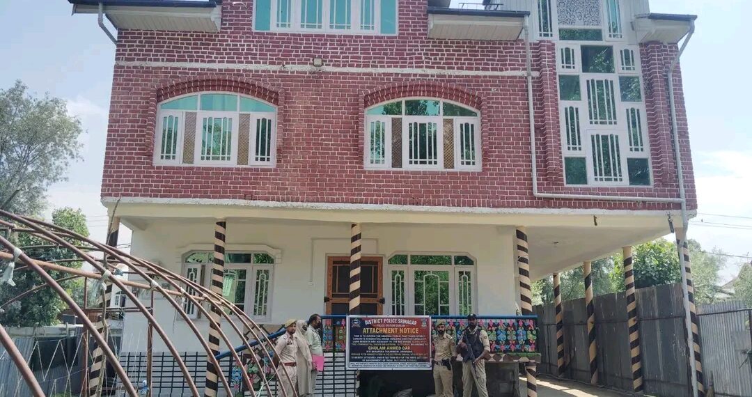 Police attach properties worth Rs 4 crore of drug peddlers in Srinagar