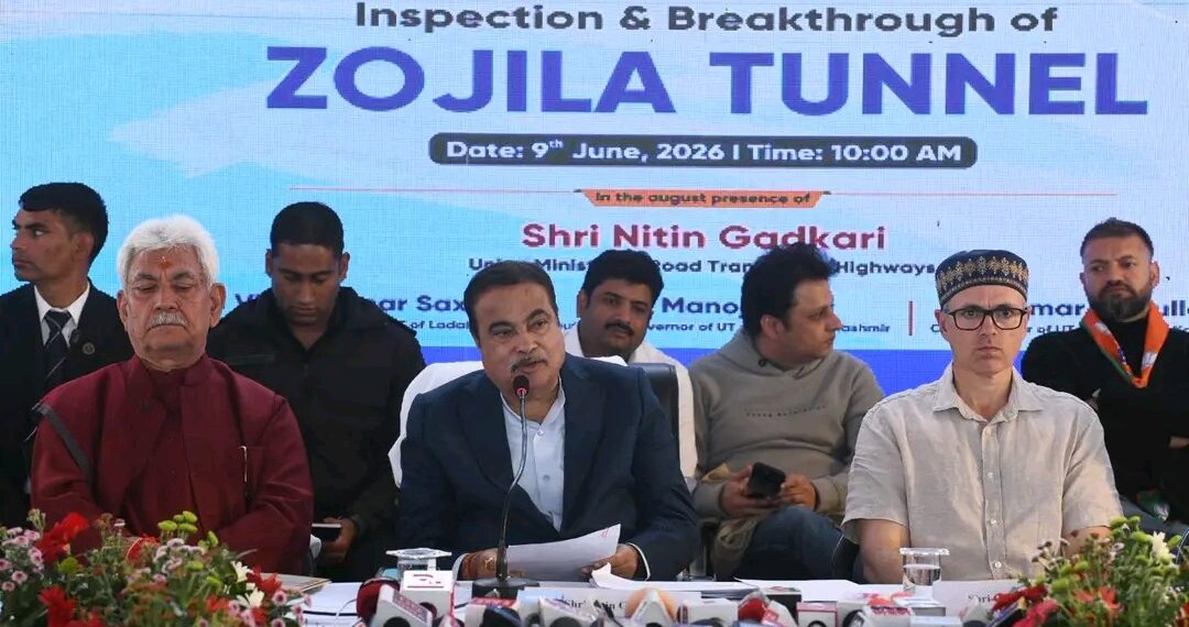 Historic Zojila Tunnel Breakthrough Marks New Era of Connectivity for J&K, Ladakh