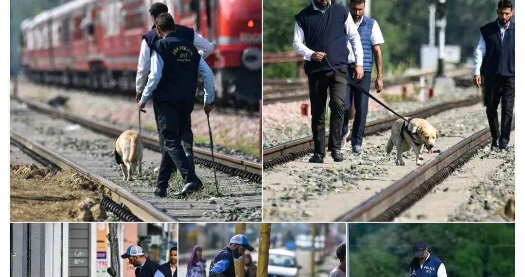 Police Strengthens Security Grid with Comprehensive Anti-Sabotage Sweeps in Anantnag