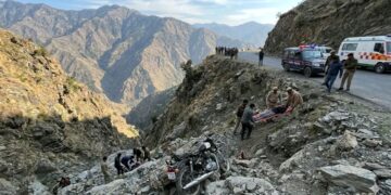 One Dead, Two Critically Injured After Motorcycle Falls into Gorge in Poonch