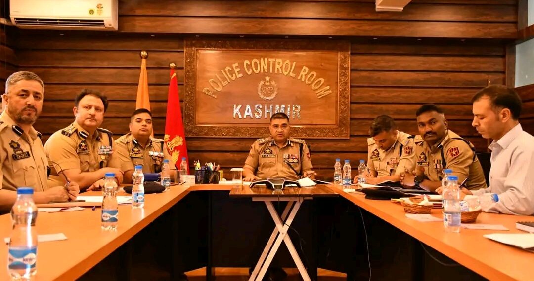 IGP Kashmir Reviews Security Arrangements for NEET Re-Exam, Amarnath Yatra
