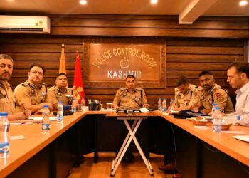 IGP Kashmir Reviews Security Arrangements for NEET Re-Exam, Amarnath Yatra