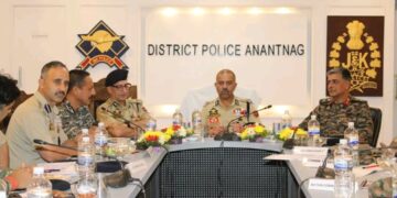 DGP Nalin Prabhat Reviews Security Preparedness for SANJY-2026 in South Kashmir