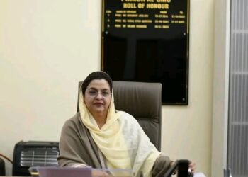 Prof. Rukhsana Najeeb Given Additional Charge as Secretary (Technical), H&ME Department