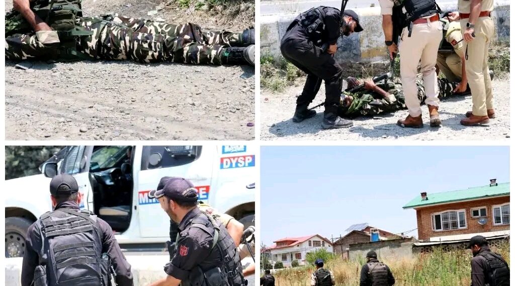 Police conduct high-intensity security preparedness mock drill ahead of SANJY-2026 in Budgam