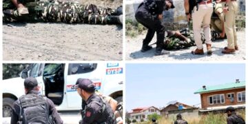 Police conduct high-intensity security preparedness mock drill ahead of SANJY-2026 in Budgam