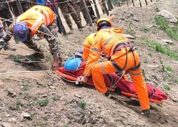 Ganderbal Police conduct mock drill to strengthen preparedness for Amarnath Yatra-2026 