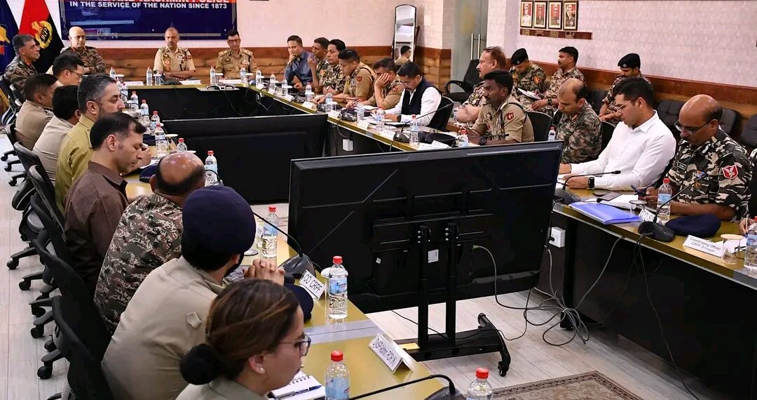 DGP J&K Chairs UT-Wide Security Review Meeting on Ongoing Amarnath Yatra