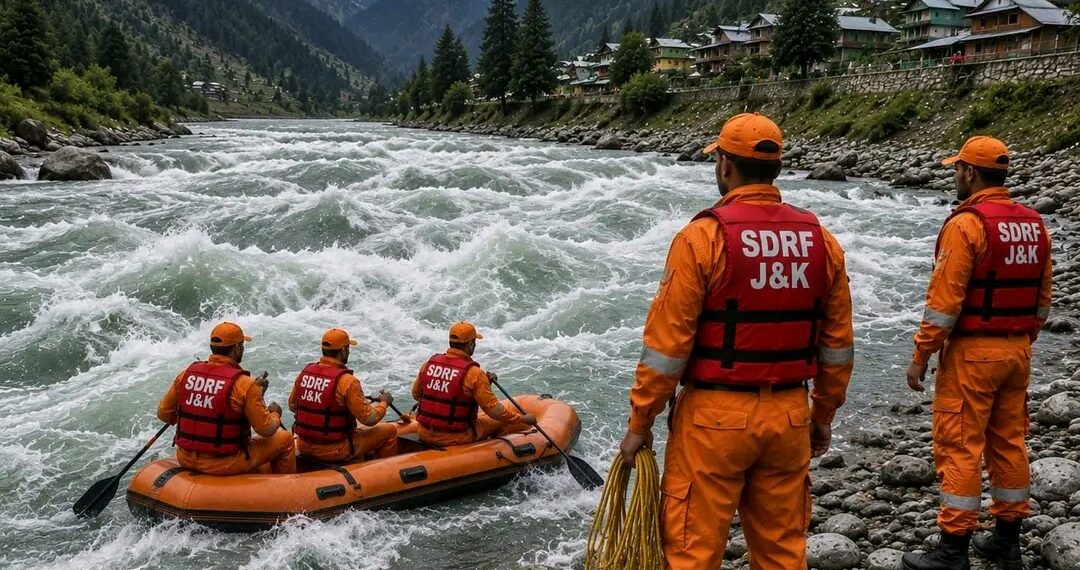SDRF Launches Search Operation to Trace 10-Year-Old Boy Who Drowned in Gurez