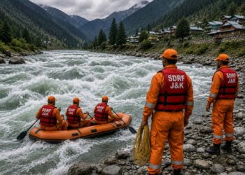 SDRF Launches Search Operation to Trace 10-Year-Old Boy Who Drowned in Gurez