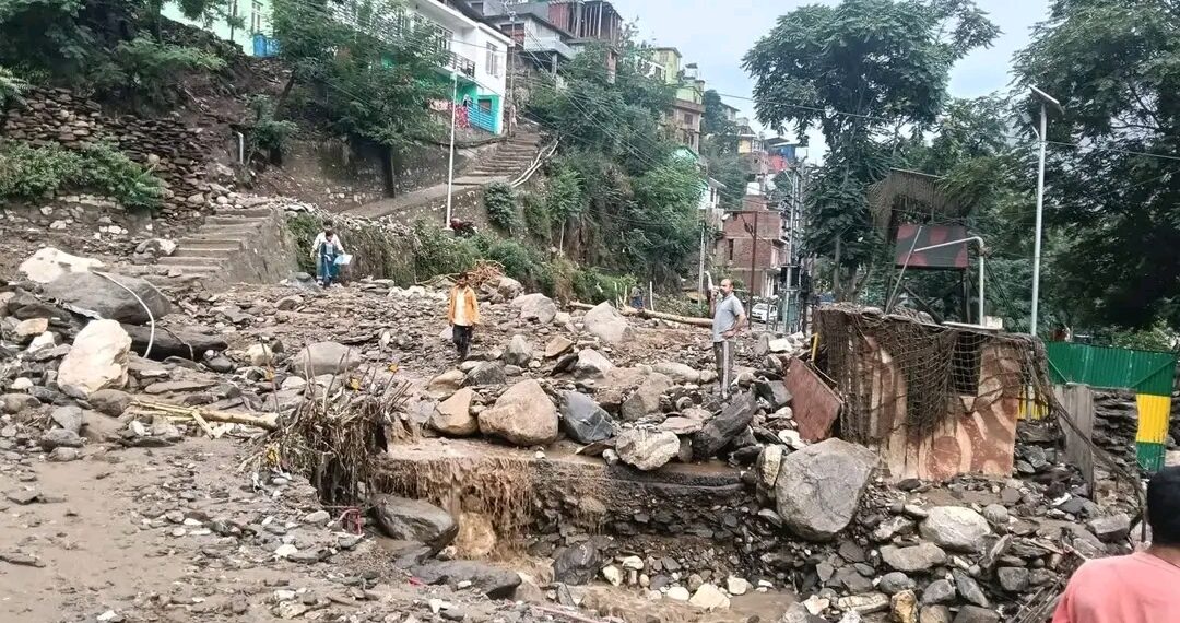 Cloudburst strikes Thathri town in Doda; no loss of life, houses and vehicles reportedly damaged