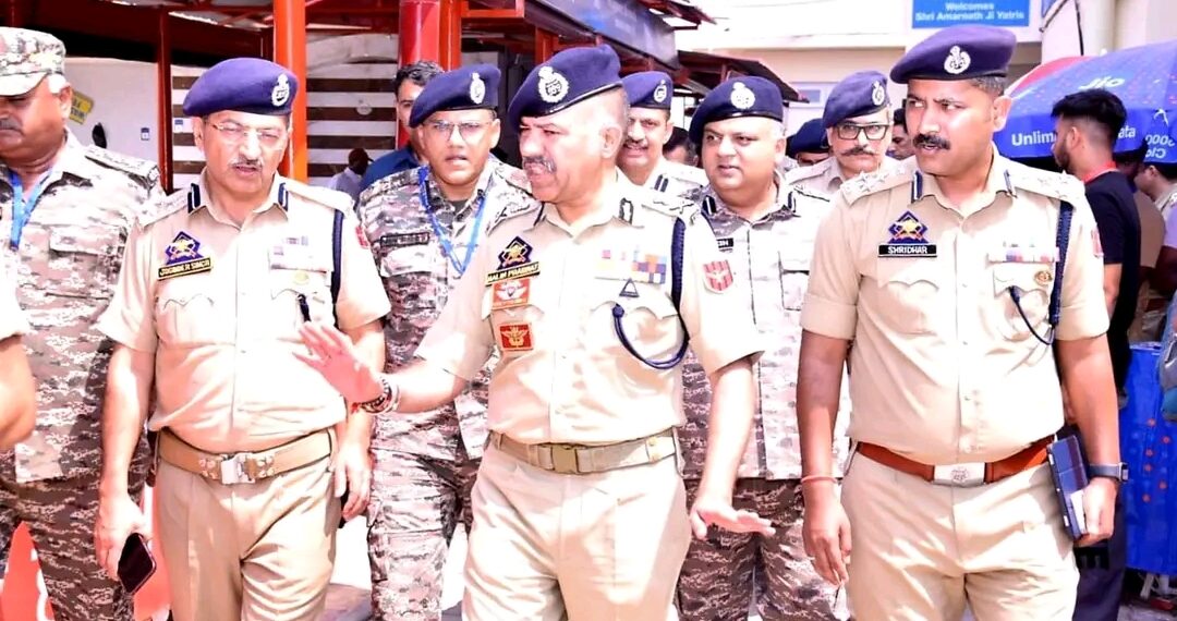 DGP J&K Reviews Security and Logistical Arrangements at Bhagwati Nagar Base Camp