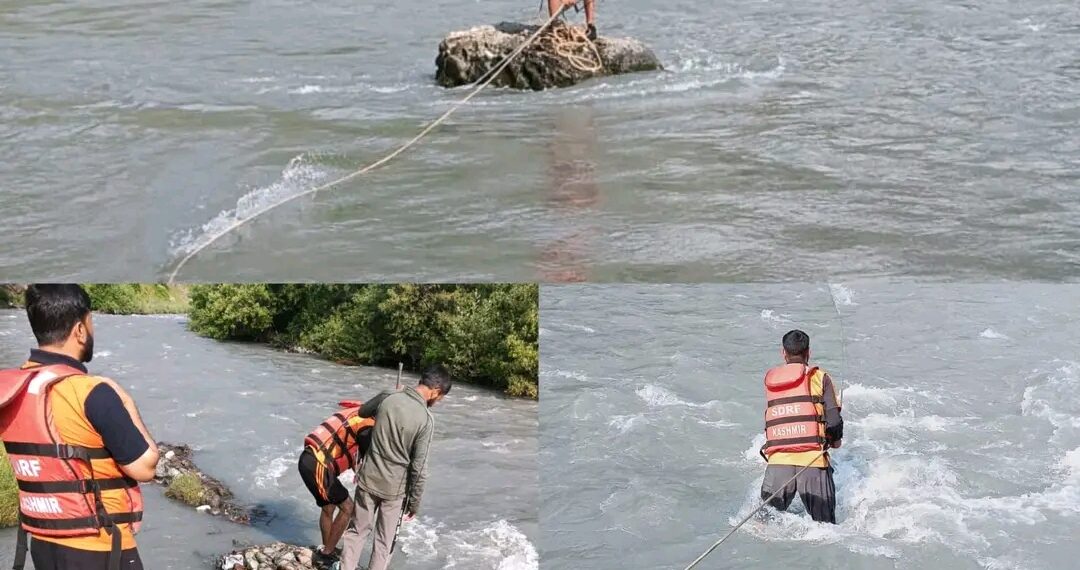 Search Enters 2nd Day to Trace Body of 10-Year-Old Boy Drowned in Kishanganga River in Gurez