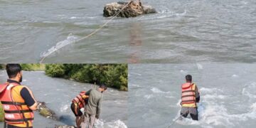 Search Enters 2nd Day to Trace Body of 10-Year-Old Boy Drowned in Kishanganga River in Gurez
