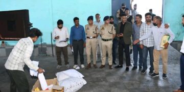 Police Dispose Off Seized Narcotics Under Drug Disposal Drive in Srinagar