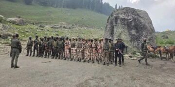 Police conducts joint mock drill in Ganderbal to further strengthen Amarnath Yatra security preparedness 