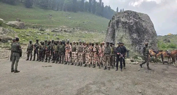 Police conducts joint mock drill in Ganderbal to further strengthen Amarnath Yatra security preparedness