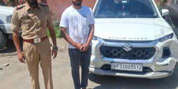 J&K Police Arrests Hit-and-Run Accused from Uttar Pradesh; Offending Vehicle Seized